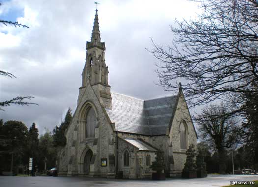East Finchley Cemetery Chapel, East Finchley, Barnet, North London