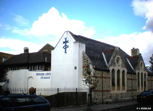High Cross Church (United Reformed), Tottenham, Haringey, North London