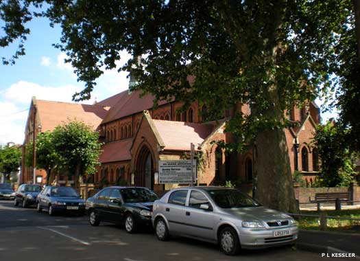 The Parish Church of St Mark Mitcham, Colliers Wood, Mitcham, South London