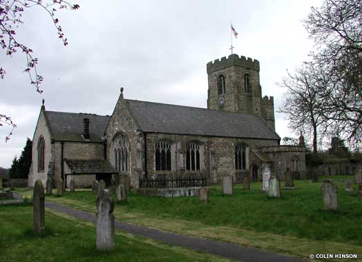 Parish Church of St Nicholas, West Tanfield, Northallerton, North Yorkshire