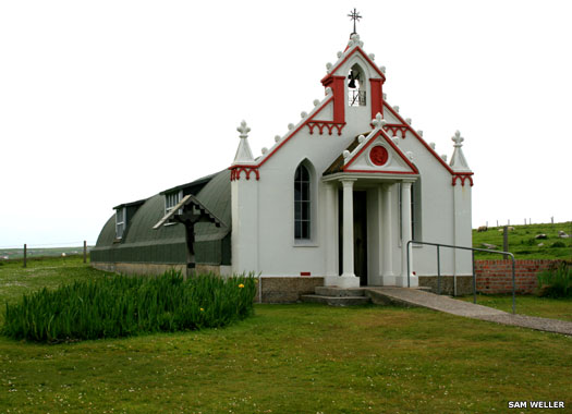 Italian Chapel, Lamb Holm Island, Orkney Islands