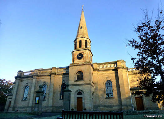 St Cuthbert's Parish Church of Scotland, Melrose, Scotland