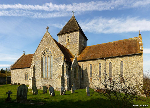 Holy Innocents Church, Adisham Court, Kent