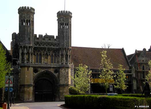 The Great Gate of St Augustine's Abbey, Canterbury, Kent