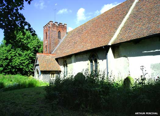 St Mary's Church in Luddenham, Kent