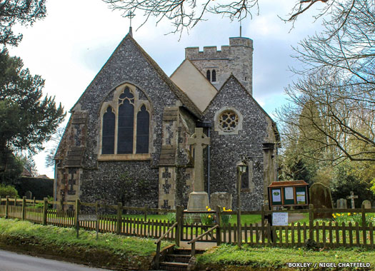 Church of St Mary & the Holy Cross, Milstead, Kent