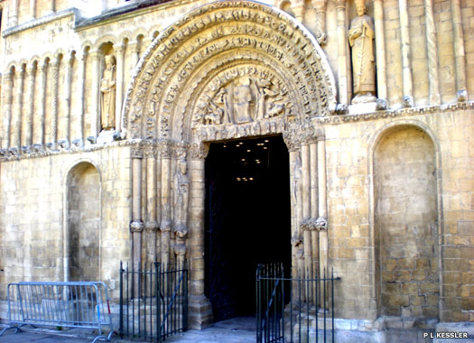Main doors of Rochester Cathedral in Kent