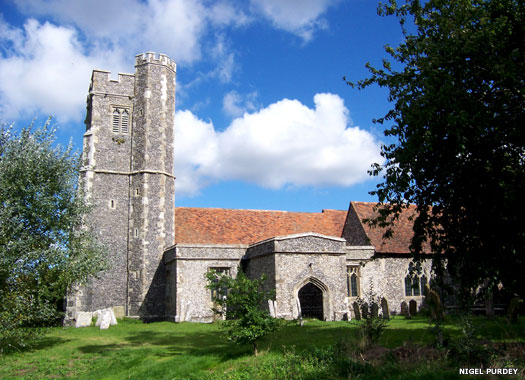 Church of St Nicholas, Rodmersham, Kent