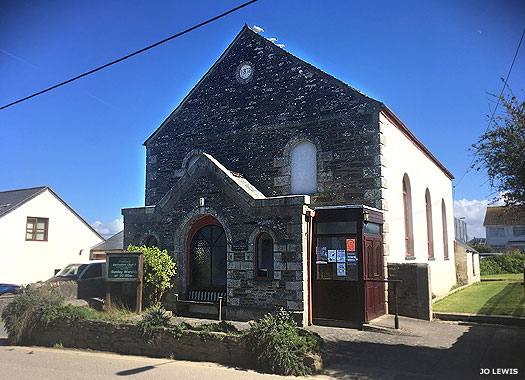 Crantock (Second) Wesleyan Methodist Chapel, Crantock, Cornwall