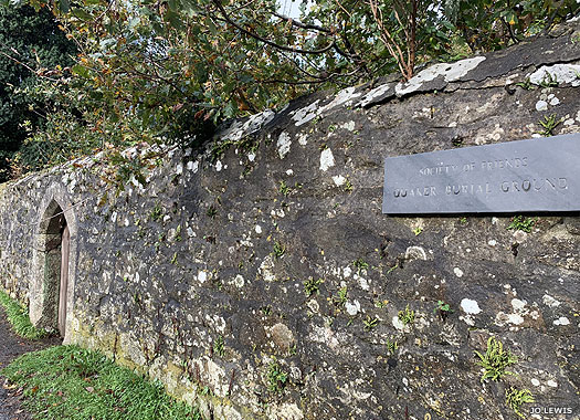 Mongleath Road Quaker Burial Ground, Falmouth, Cornwall