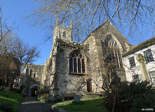 Church of St Fimbarrus, Fowey, Cornwall