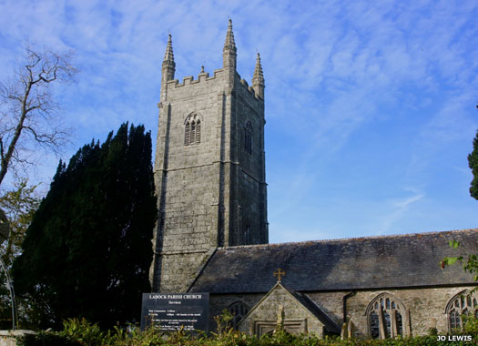 Parish Church of St Ladoca, Ladock, Cornwall