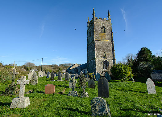 Church of St Ildiendra, Lansallos, Cornwall