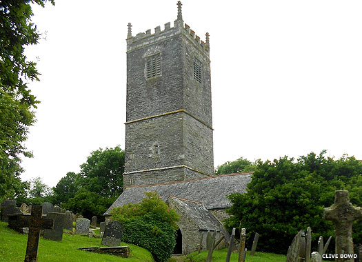 Church of St Lantys or St Wyllow, Lanteglos-by-Fowey, Cornwall