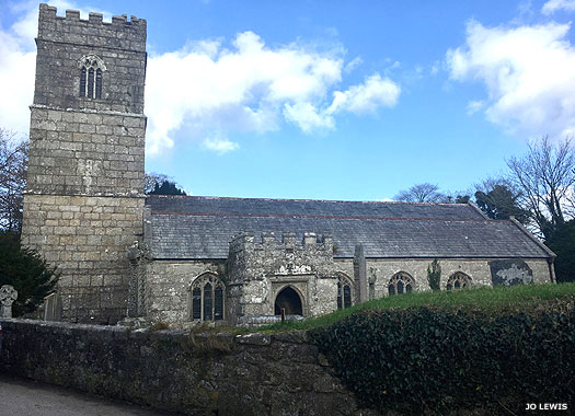 St Ciricius & St Julitta Parish Church of Luxulyan, Cornwall