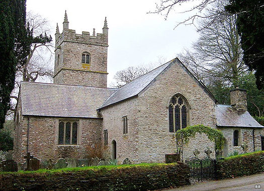 Church of St Wenna, Morval, Cornwall