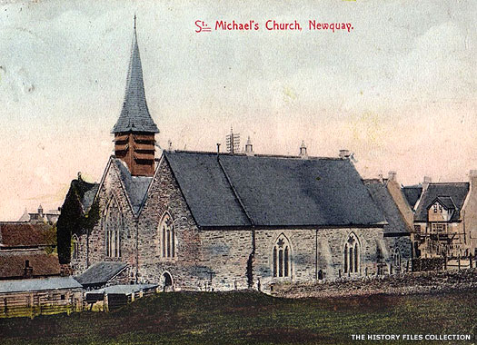St Michael's Church (First Site), Newquay, Cornwall