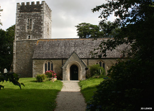 St Philleigh Church, Carrick, Cornwall