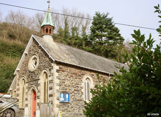 All Saints Mission Church, Portloe, Carrick, Cornwall