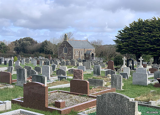 Fairpark Cemetery Chapel, St Columb Minor, Cornwall