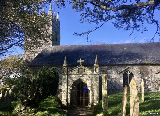 St Denys Church, St Dennis, St Dennis, Cornwall