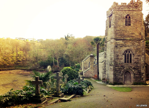 Church of St Just in Roseland, St Just, Cornwall