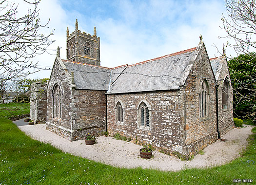 Church of St Newlina, St Newlyn East, Cornwall