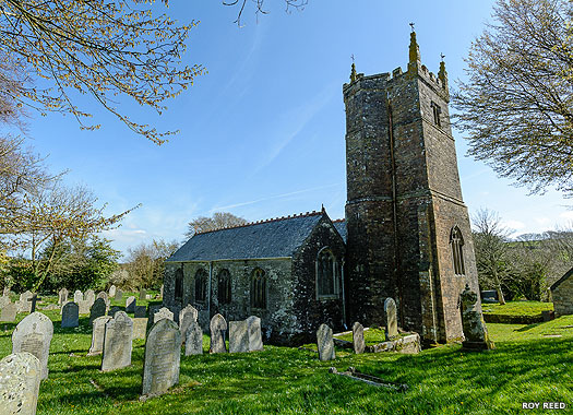 Church of St Pinnock or St Pynnochus, St Pinnock, Cornwall