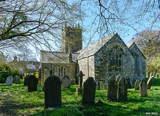 Church of St Pinnock or St Pynnochus, St Pinnock, Cornwall