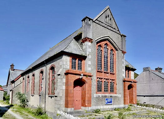 Treviscoe Wesleyan Methodist Chapel, Treviscoe, Cornwall