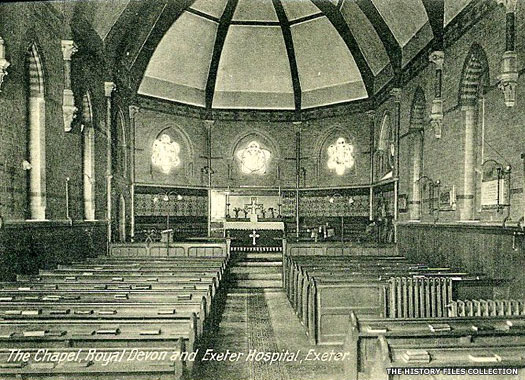 Royal Devon and Exeter Hospital Chapel, Southernhay, Exeter, Devon