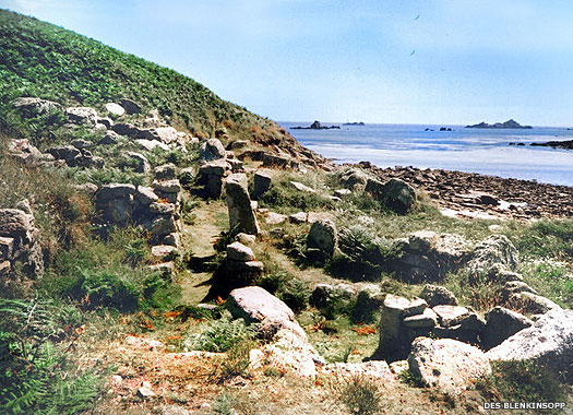 St Elidus' Old Chapel, St Helena's Isle, Isles of Scilly