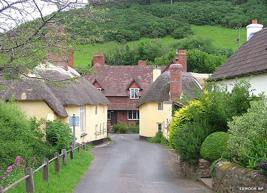 Church Gate Cottage Reading Room, Luccombe, West Somerset, Somerset