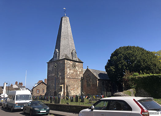 Church of St Dubricius, Porlock, West Somerset, Somerset