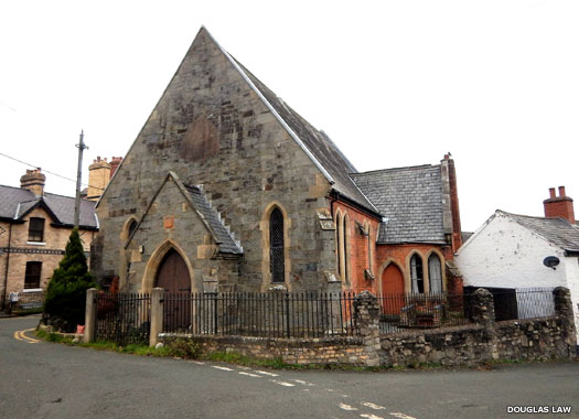 Moriea Welsh Calvinist Methodist Chapel, Llanfyllin, Powys, Wales