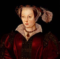 1545 portrait of Katherine Parr