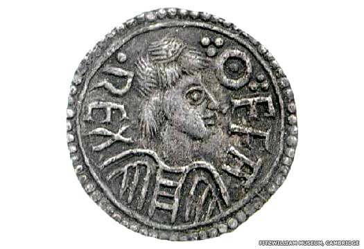 Coin issued under Offa
