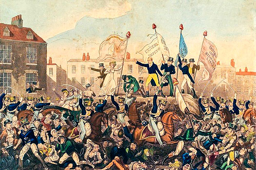 Peterloo Massacre, 1819