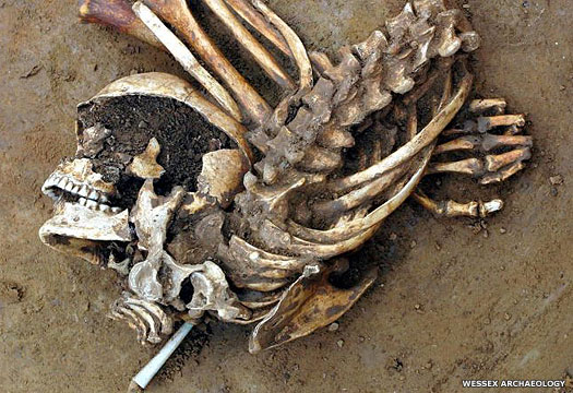 Skeleton of a migrant proto-Celt in Britain