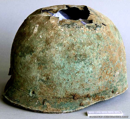 Soldier's helmet from pre-Roman Kent