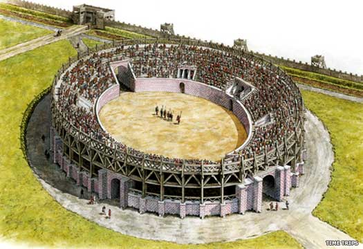 Caerleon Roman amphitheatre