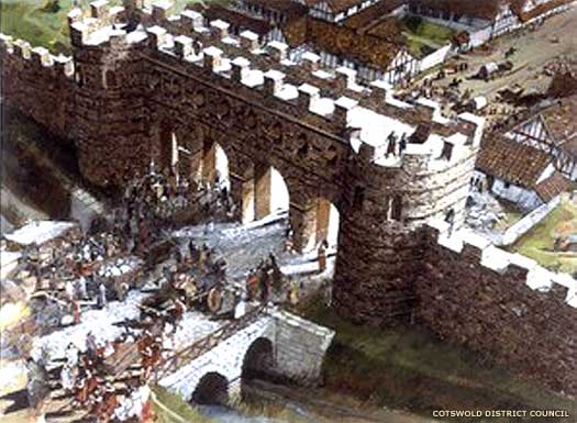 Caer Ceri Roman gates