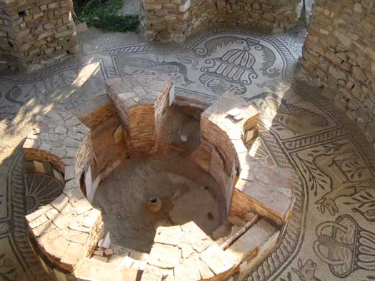 Roman forum in Stobi