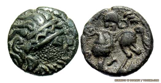 Hercuniates silver drachm