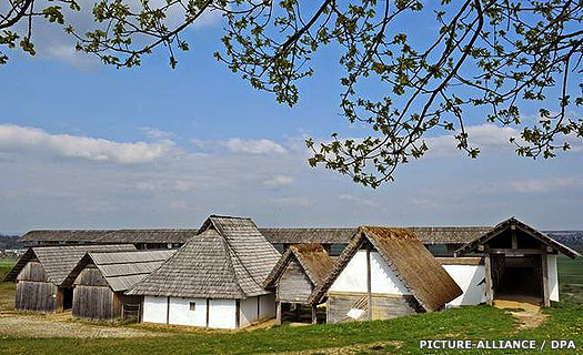 Heuneburg restored Celtic village