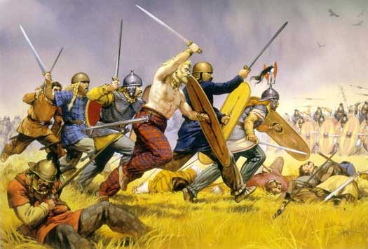 Celtic warriors