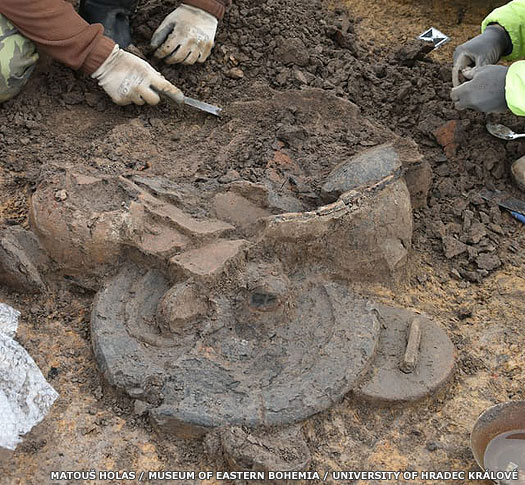 Remains uncovered at a Boii site in Bohemia