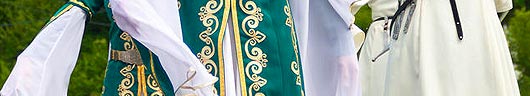 Adyghe national dress in the Caucasus