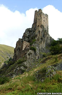 Medieval towers in Ingushetia