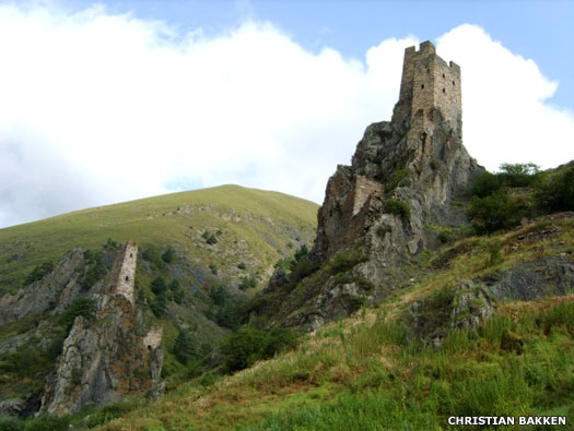 Medieval towers in Ingushetia